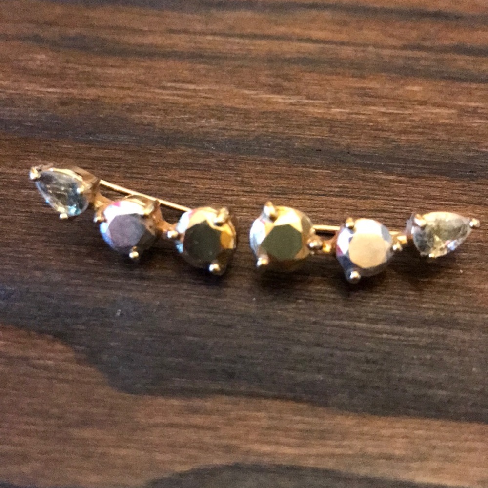 Kate Spade ear climbers